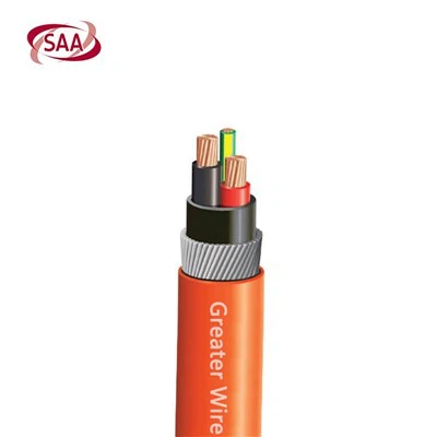 3 jezgre čelične žice oklopni kabel